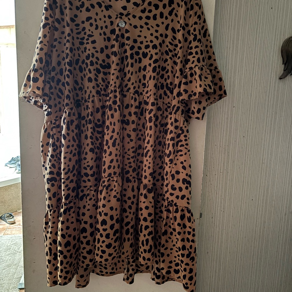 Leopard Print Dress